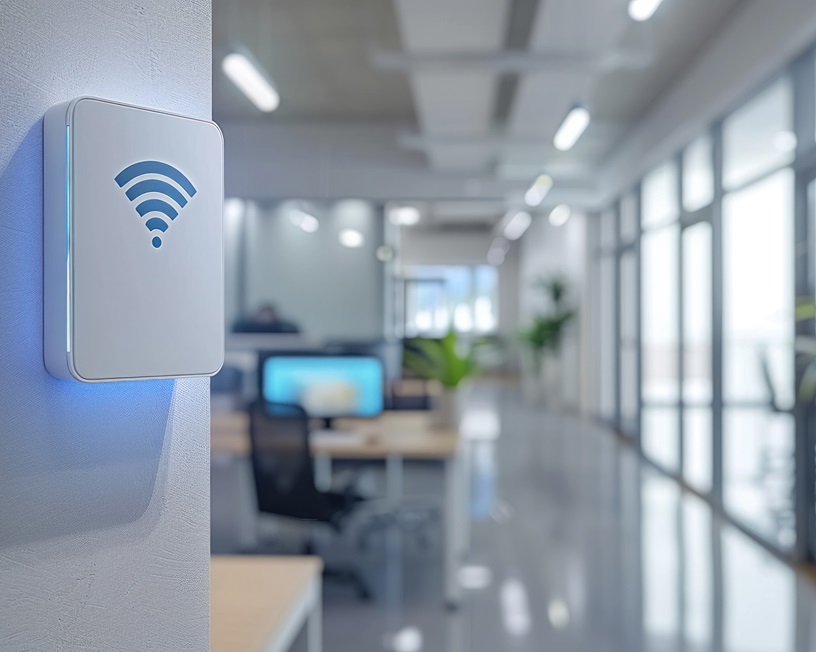 WiFi access point in an office